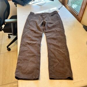 AG Adriano Goldschmied Men's Dark Brown Chinos